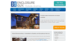 Desktop Screenshot of enclosureguy.com